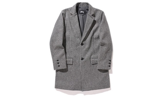 Stussy 推出 2015 冬季 Chesterfield Coat